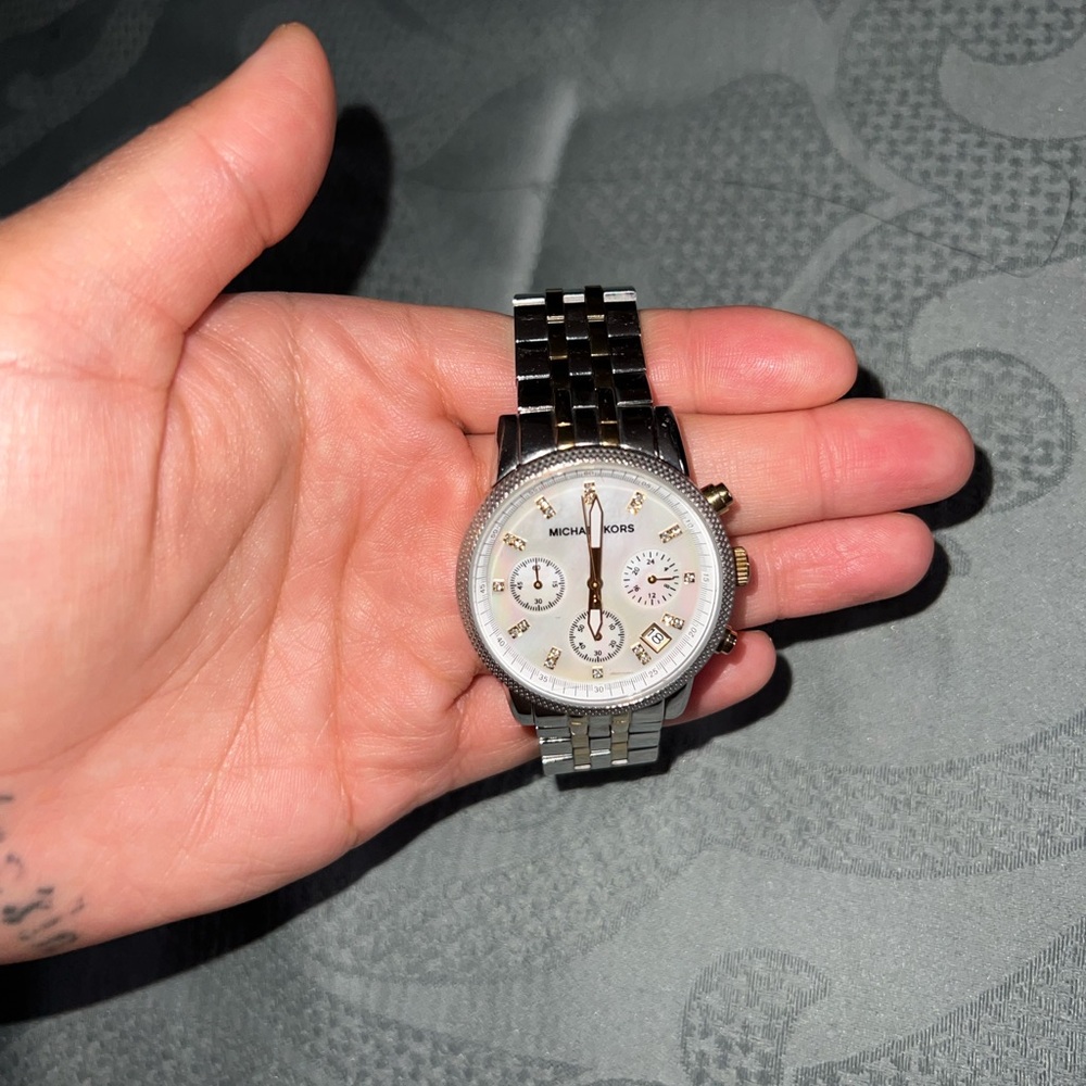 Michael Kors two-tone women’s watch